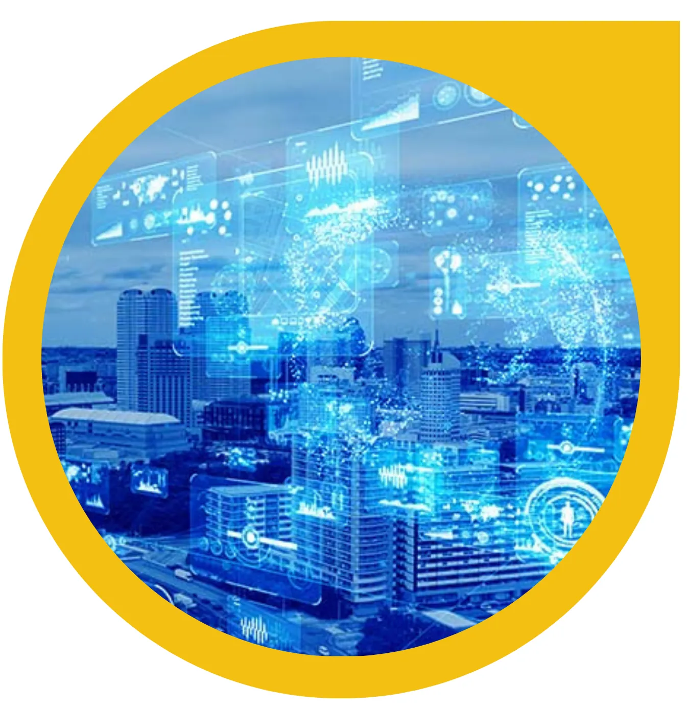 Smart city illustration