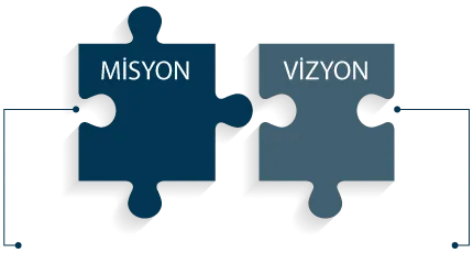 Mission and vision puzzle pieces
